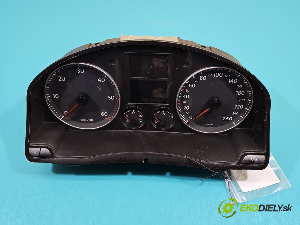Vw Golf V 2003-2009 2.0 tdi 140 HP manual 103 kW 1968 cm3 5- prístrojovka/ budíky 1K0920860L (Prístrojové dosky, displeje)