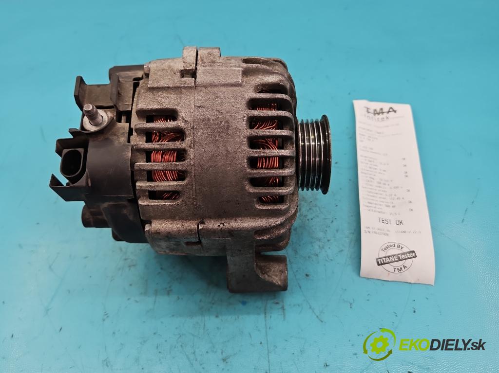 Toyota Avensis III T27 2009-2018 2.0 D4D 143 HP manual 105 kW 1995 cm3 5- Alternator 8574045AI01 (Alternátory)