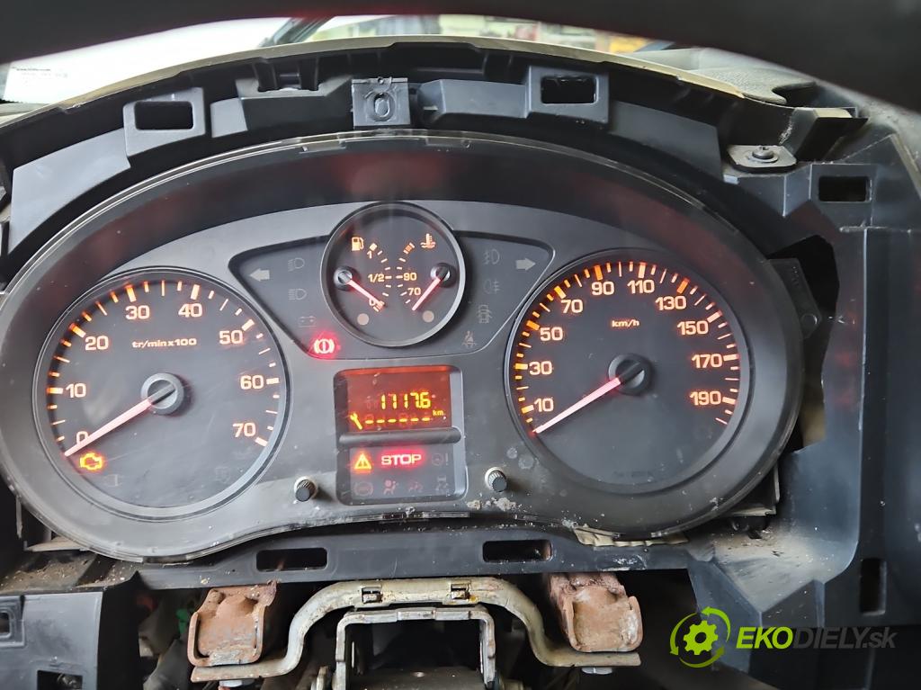 Citroen Berlingo II 2008-2018 1.6 HDi 90 HP manual 66 kW 1560 cm3 5- prístrojovka/ budíky 550013101 (Prístrojová doska, displej)