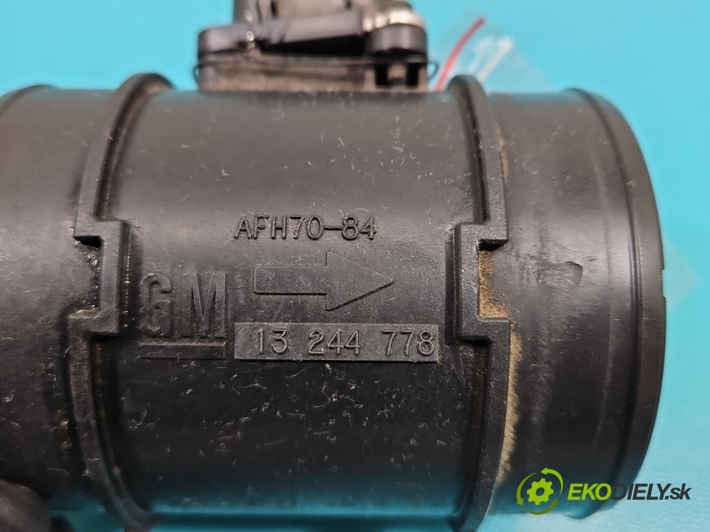 Opel Insignia A 2008-2017 2.0 T 220KM automatic 162 kW 1998 cm3 5- průtokoměr: 13244778 (Váhy vzduchu)