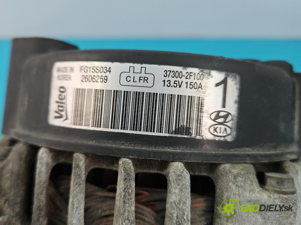 Hyundai Ix35 2.0 CRDI 136 HP manual 100 kW 1995 cm3 5- Alternator 37300-2F100 (Alternátory)