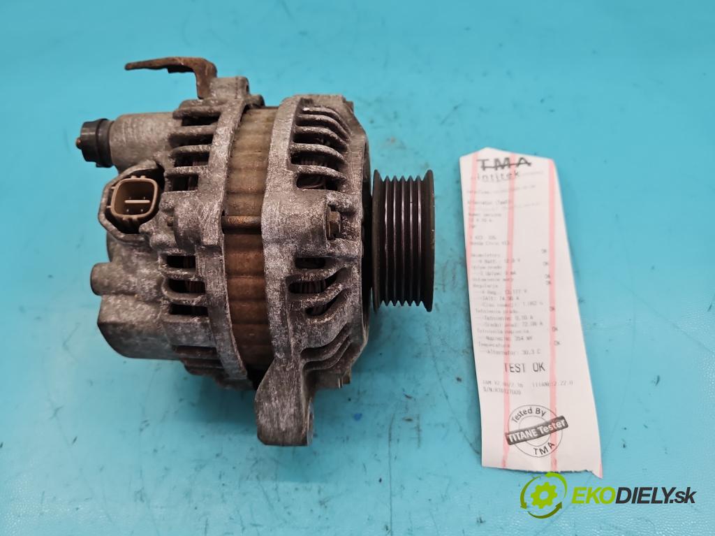 Honda Civic VII 2000-2006 1.4 16V 90 HP manual 66 kW 1396 cm3 5- Alternator AHGA50 (Alternátory)