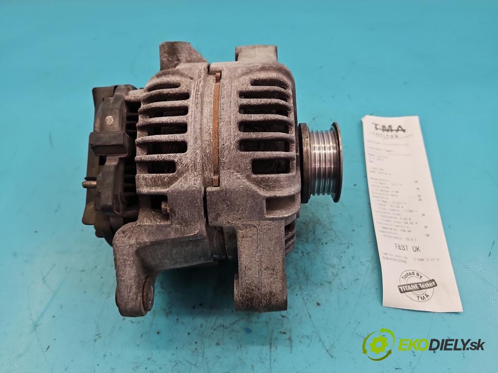Opel Zafira A 1999-2005 1.6 16V 101 HP manual 74 kW 1598 cm3 5- Alternator 0124415002 (Alternátory)