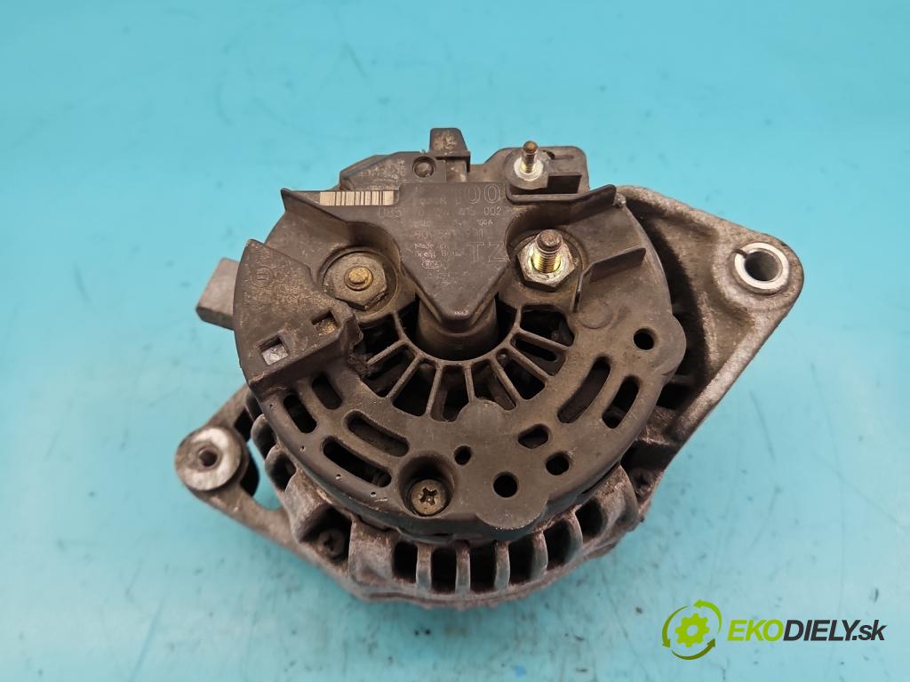 Opel Zafira A 1999-2005 1.6 16V 101 HP manual 74 kW 1598 cm3 5- Alternator 0124415002 (Alternátory)