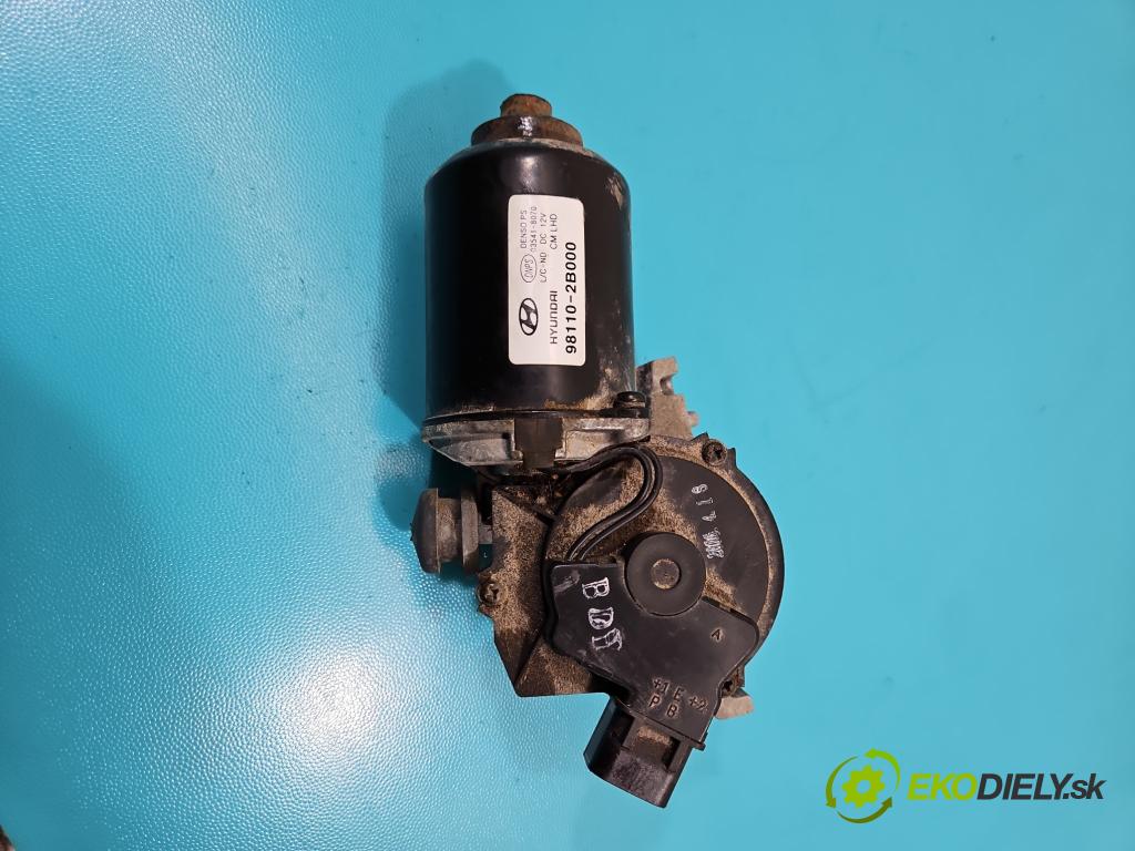 Hyundai Santa Fe II 2006-2012 2.2 CRDi 150 hp manual 110 kW 2188 cm3 5- motor stěračů přední 98110-2B000