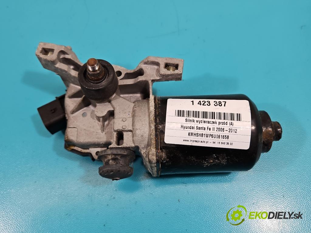 Hyundai Santa Fe II 2006-2012 2.2 CRDi 150 hp manual 110 kW 2188 cm3 5- motor stěračů přední 98110-2B000
