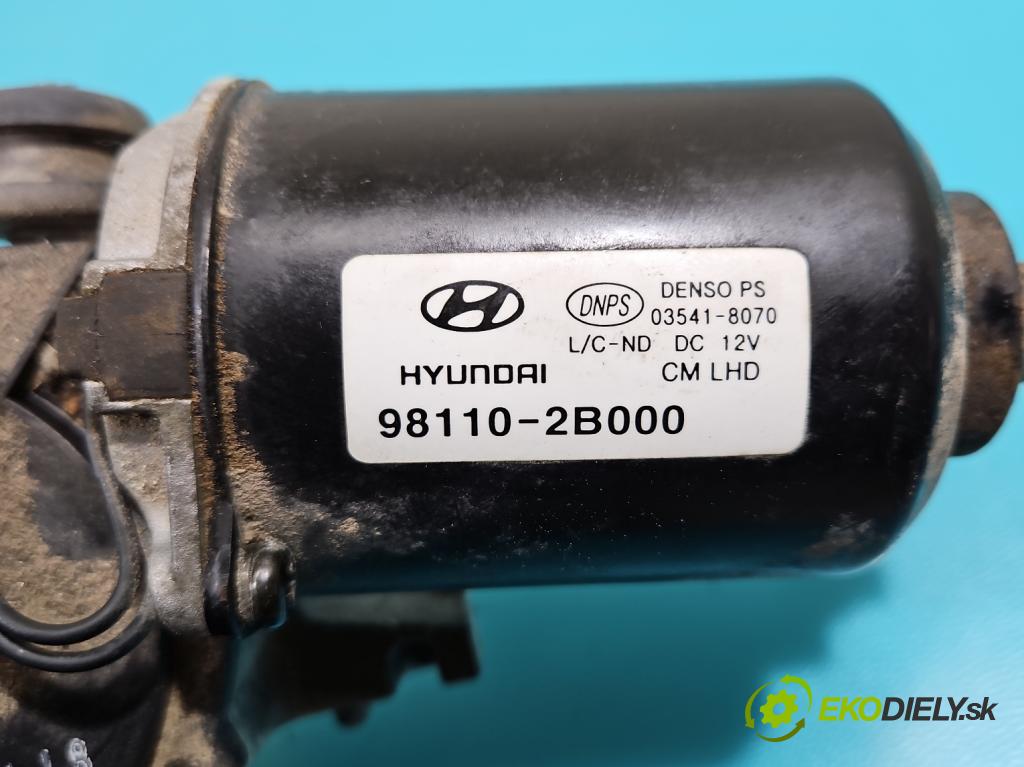 Hyundai Santa Fe II 2006-2012 2.2 CRDi 150 hp manual 110 kW 2188 cm3 5- motor stěračů přední 98110-2B000