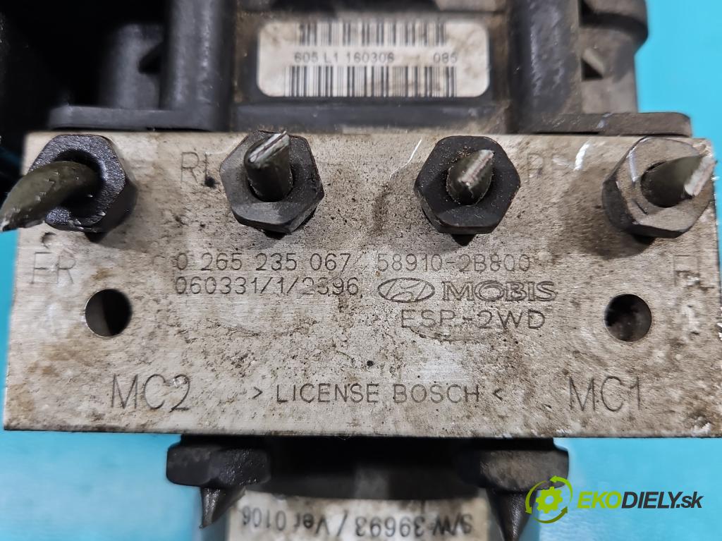 Hyundai Santa Fe II 2006-2012 2.2 CRDi 150 HP manual 110 kW 2188 cm3 5- čerpadlo abs 0265950524 (Pumpy ABS)