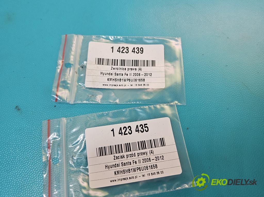 Hyundai Santa Fe II 2006-2012 2.2 CRDi 150 HP manual 110 kW 2188 cm3 5- náboj pravé  (Náboje)