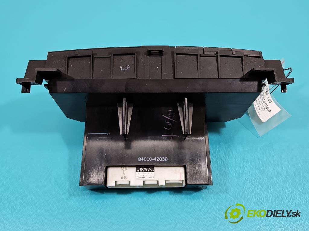 Toyota Rav4 II 2000-2005 2.0 d4d 116 HP manual 85 kW 1995 cm3 5- panel kúrenia 88650-42170