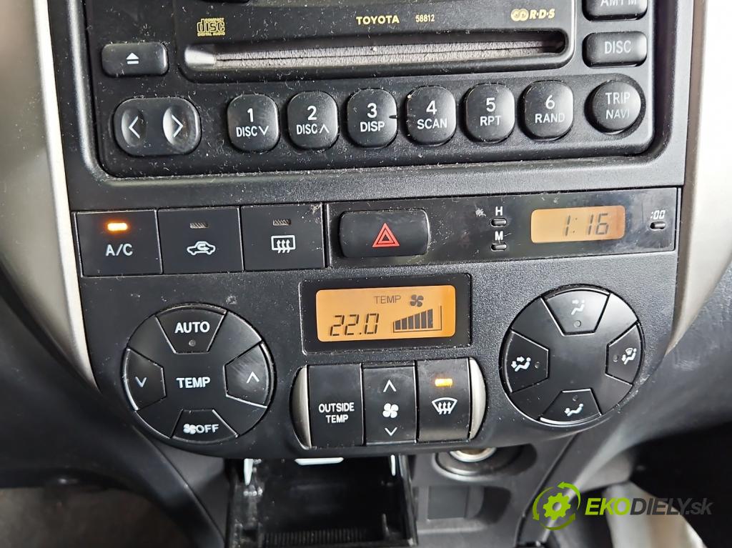 Toyota Rav4 II 2000-2005 2.0 d4d 116 HP manual 85 kW 1995 cm3 5- panel kúrenia 88650-42170