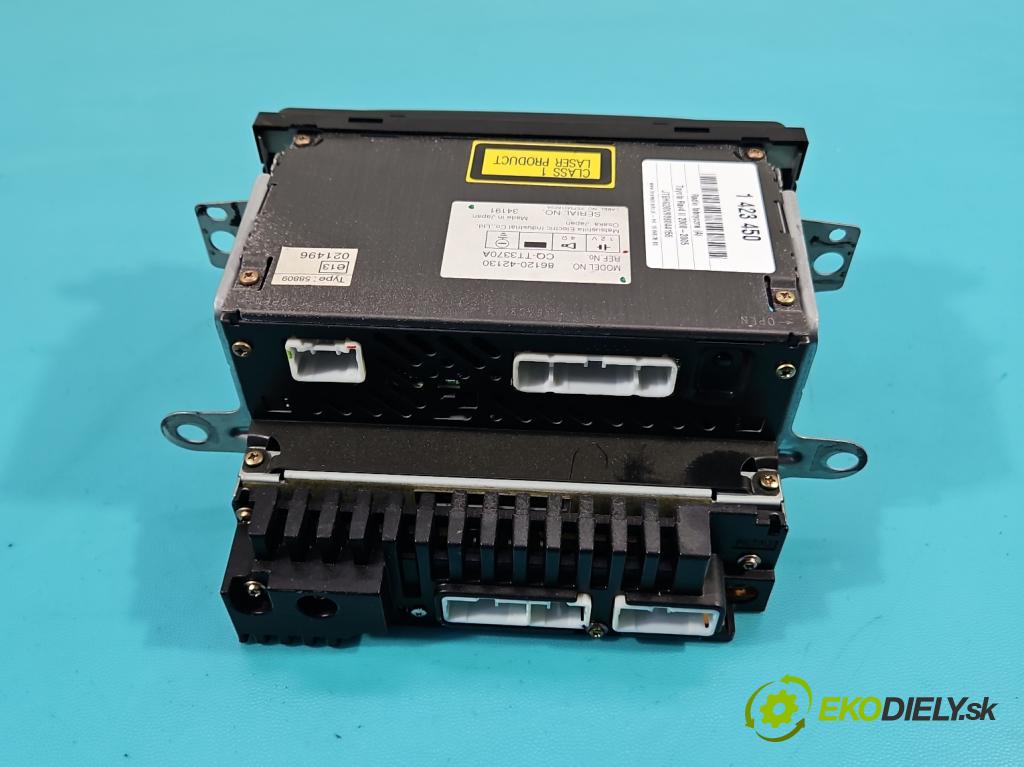 Toyota Rav4 II 2000-2005 2.0 d4d 116 HP manual 85 kW 1995 cm3 5- Radio originál 86120-42130
