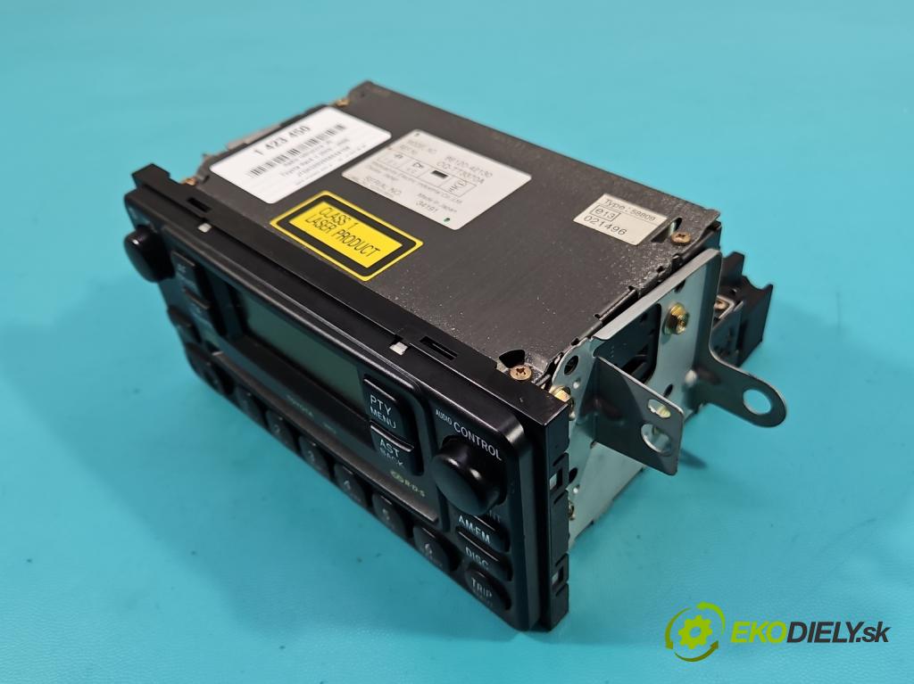Toyota Rav4 II 2000-2005 2.0 d4d 116 HP manual 85 kW 1995 cm3 5- Radio originál 86120-42130