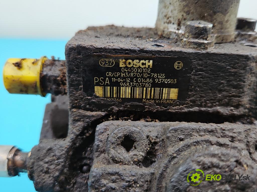 Citroen Berlingo II 2008-2018 1.6 HDi 90 HP manual 66 kW 1560 cm3 5- čerpadlo vstrekovacia 0445010102 (Vstrekovacie čerpadlá)