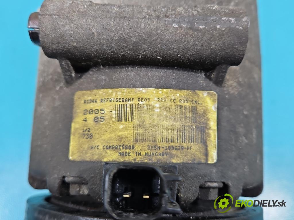 Ford Focus Mk2 2004-2011 1.6 16V 116 HP manual 85 kW 1596 cm3 5- Kompresor: klimatizácie 3M5W-19D629-PF (Kompresory klimatizácie)