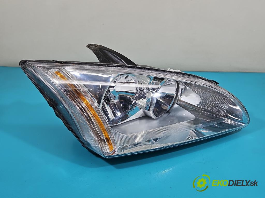 Ford Focus Mk2 2004-2011 1.6 16V 116 HP manual 85 kW 1596 cm3 5- Reflektor: pravý 4M51-13099-AD (Pravé)