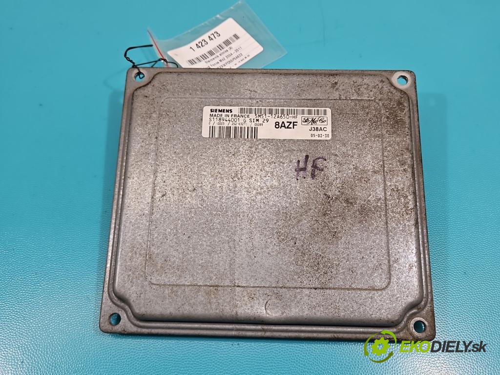 Ford Focus Mk2 2004-2011 1.6 16V 116 HP manual 85 kW 1596 cm3 5- riadiaca jednotka motora 5M51-12A650-HF