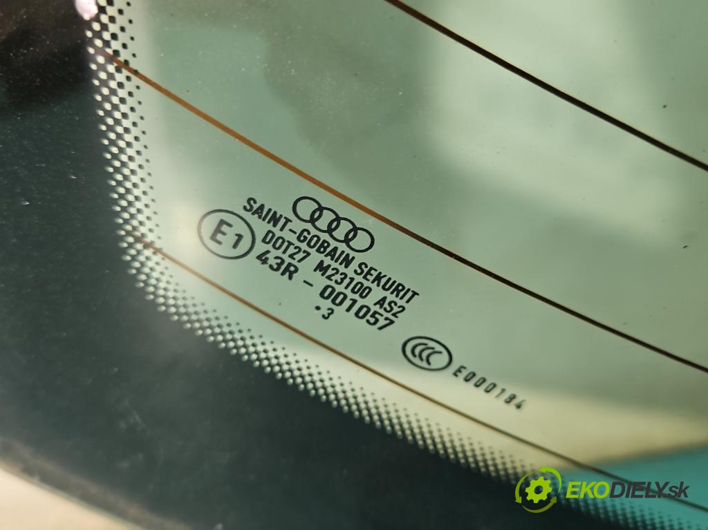 Audi A4 B6 2000-2004 1.6 8V 102 hp manual 75 kW 1595 cm3 4- sklo zadní  (Okna zadní)