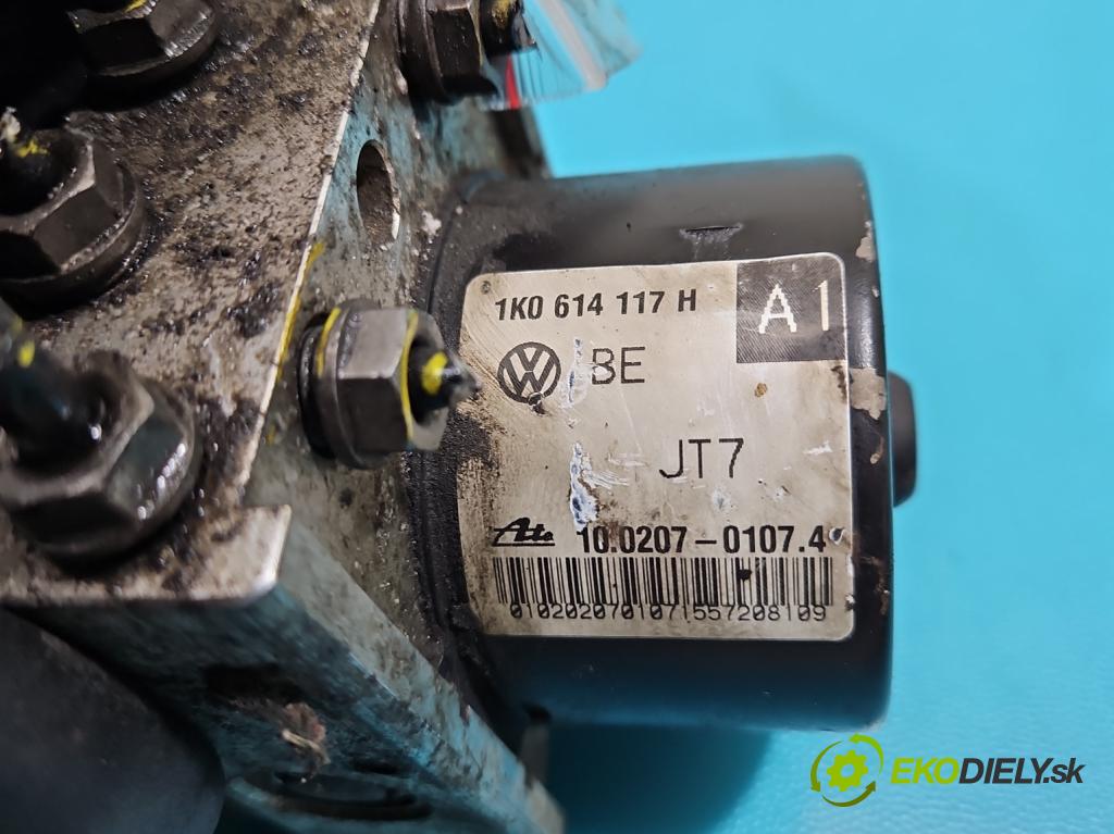 Skoda Octavia II 2004-2013 1.9 tdi 105 HP manual 77 kW 1896 cm3 5- čerpadlo abs 1K0614117H (Pumpy ABS)