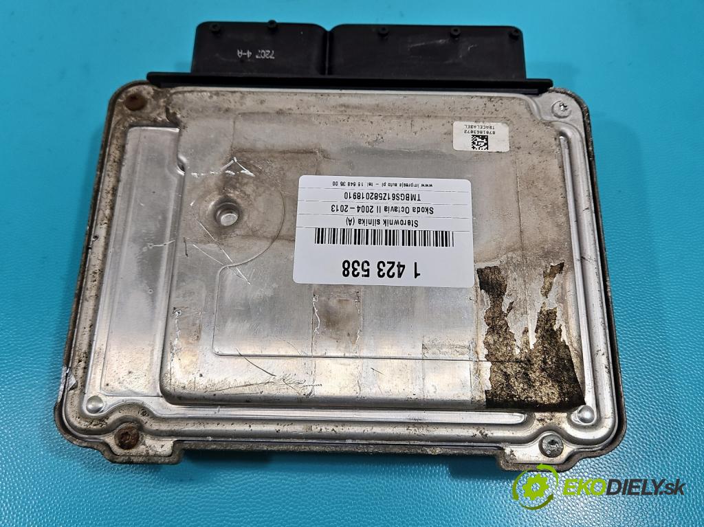 Skoda Octavia II 2004-2013 1.9 tdi 105 HP manual 77 kW 1896 cm3 5- riadiaca jednotka motora 03G906021LB