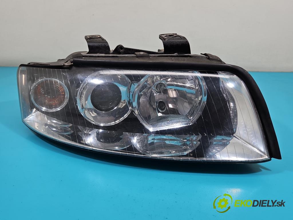 Audi A4 B6 2000-2004 1.6 8V 102 HP manual 75 kW 1595 cm3 4- Reflektor: pravý 8E0941004F (Pravé)