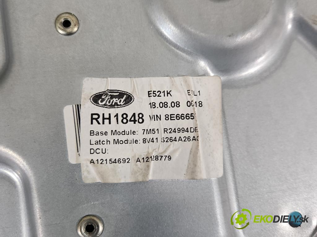 Ford Kuga Mk1 2008-2013 2.0 TDCi 136hp manual 100 kW 1997 cm3 5- mechanismus stahování zadní pravý 7M51-R24994-DB