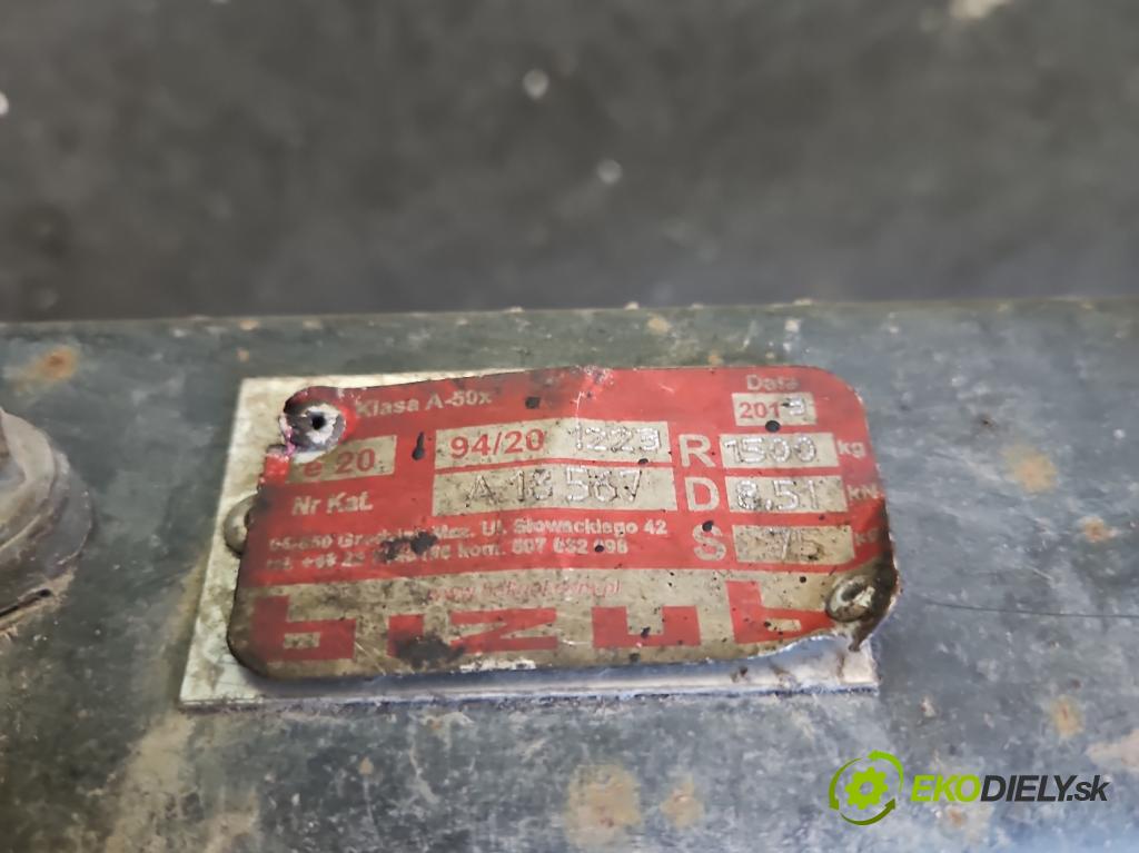 Iveco Daily IV 2006-2014 2.3 HPI 106 hp manual 78 kW 2287 cm3 5- oko tažné  (Tažná zařízení)