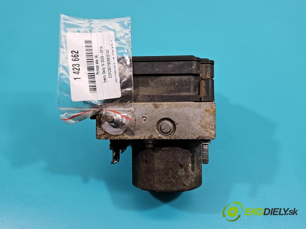 Iveco Daily IV 2006-2014 2.3 HPI 106 HP manual 78 kW 2287 cm3 5- čerpadlo abs 5801312792 (Pumpy ABS)