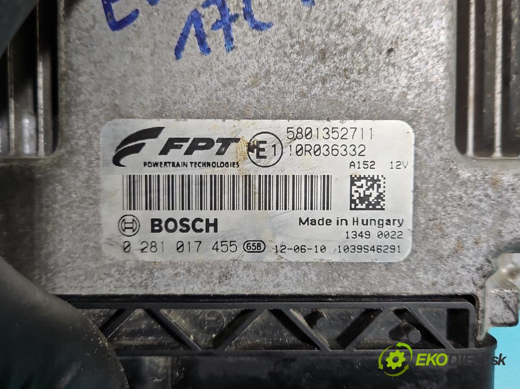 Iveco Daily IV 2006-2014 2.3 HPI 106 HP manual 78 kW 2287 cm3 5- riadiaca jednotka motora 0281017455