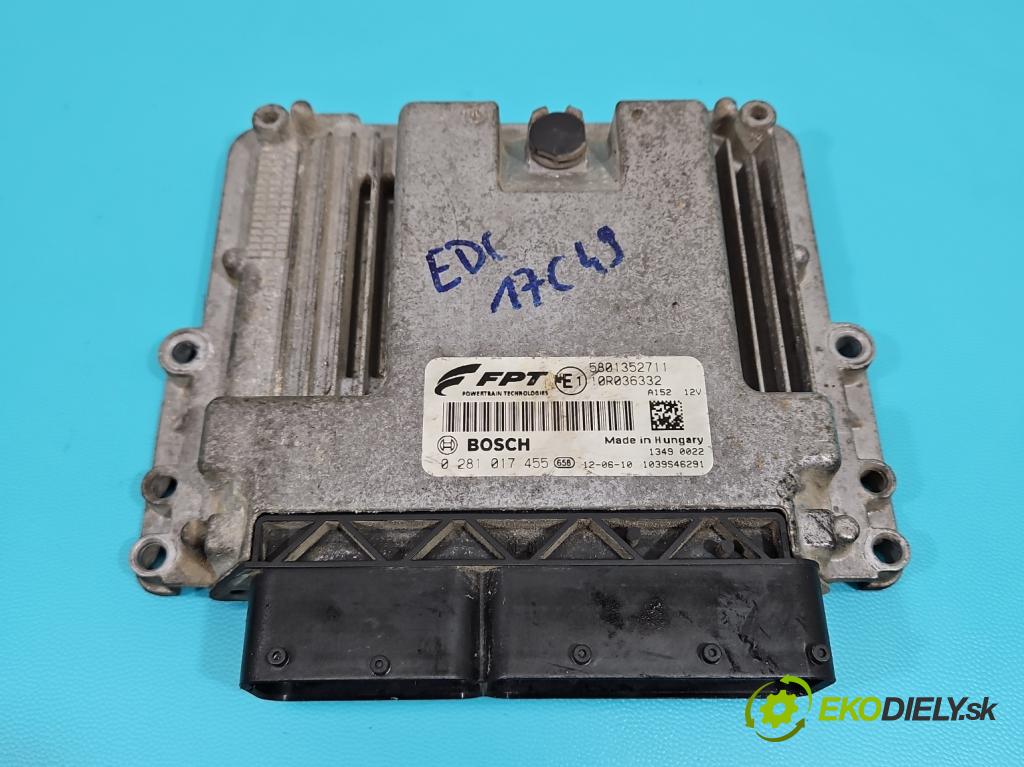 Iveco Daily IV 2006-2014 2.3 HPI 106 HP manual 78 kW 2287 cm3 5- riadiaca jednotka motora 0281017455