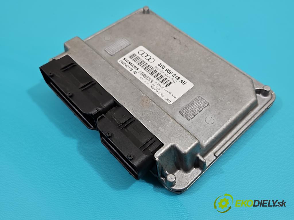 Audi A4 B6 2000-2004 1.6 8V 102 HP manual 75 kW 1595 cm3 4- riadiaca jednotka motora 8E0906018AH