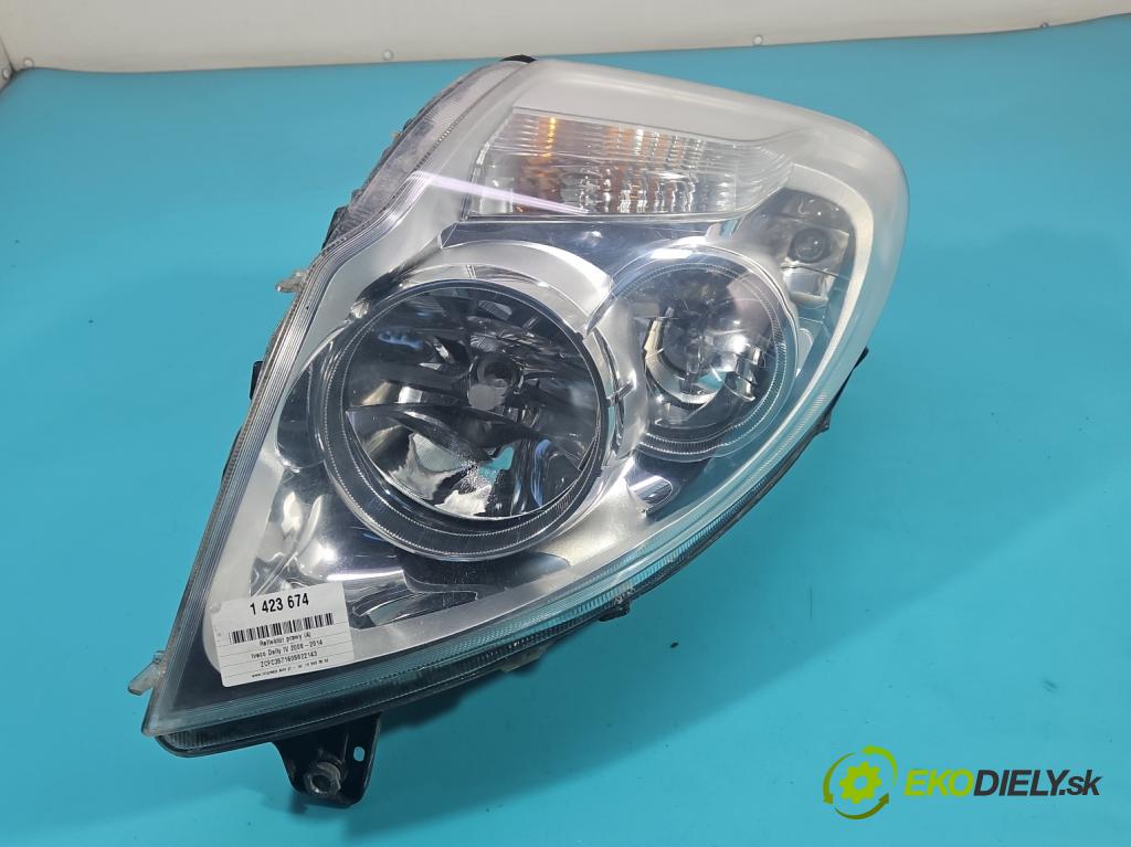 Iveco Daily IV 2006-2014 2.3 HPI 106 HP manual 78 kW 2287 cm3 5- Reflektor: pravý 5801375415 (Pravé)