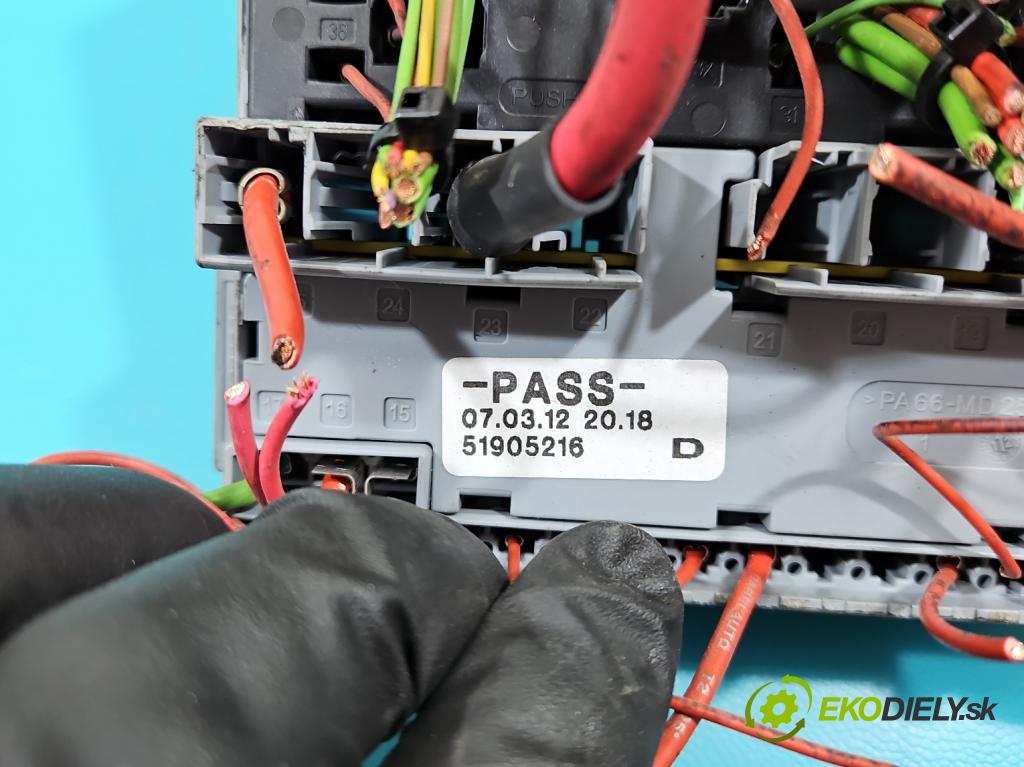 Iveco Daily IV 2006-2014 2.3 HPI 106 hp manual 78 kW 2287 cm3 5- skříňka pojistková 51905216 (Pojistkové skříňky)