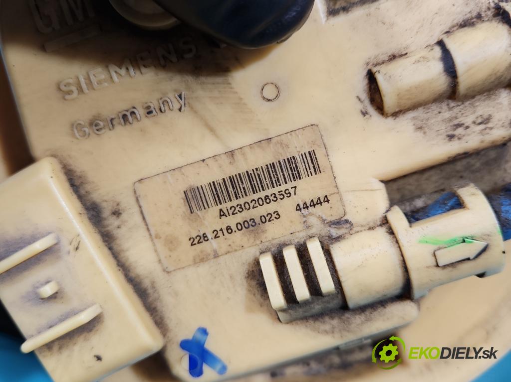 Saab 9-3 II 2002-2012 1.9 TiD 120 hp manual 88 kW 1910 cm3 5- čerpadlo paliva 228216003023