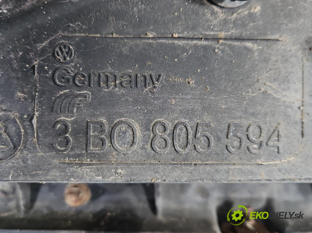 Skoda Superb I 2001-2008 1.9 tdi 131 hp manual 96 kW 1896 cm3 4- stěna přední 3B0805594 (Výztuhy přední)