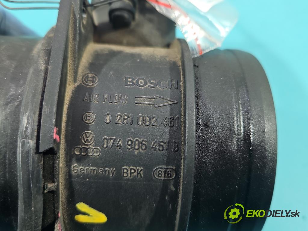 Skoda Superb I 2001-2008 1.9 tdi 131 HP manual 96 kW 1896 cm3 4- průtokoměr: 0281002461 (Váhy vzduchu)