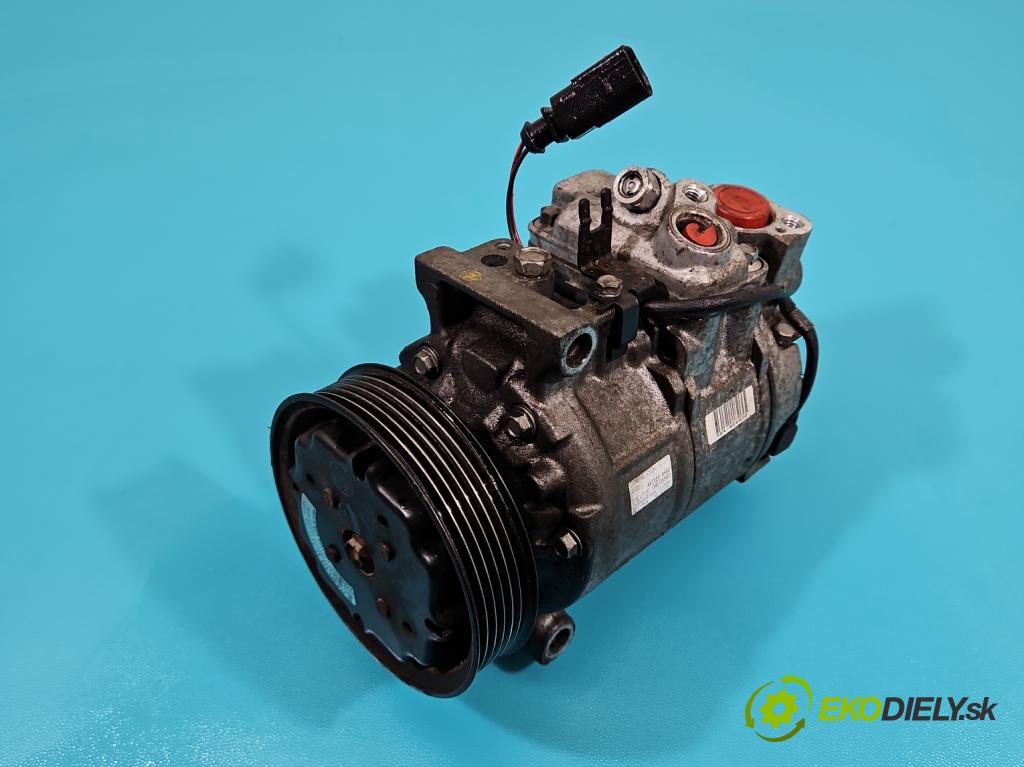 Audi A4 B6 2000-2004 1.6 8V 102 HP manual 75 kW 1595 cm3 4- Kompresor: klimatizácie 447220-9560 (Kompresory klimatizácie)