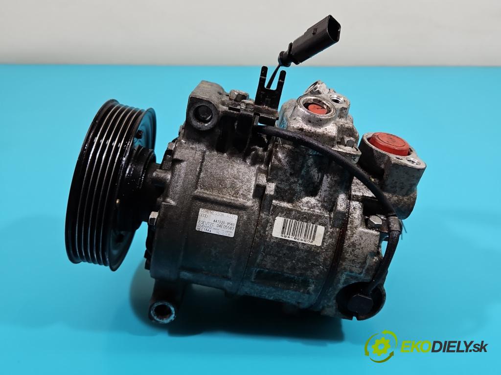 Audi A4 B6 2000-2004 1.6 8V 102 HP manual 75 kW 1595 cm3 4- Kompresor: klimatizácie 447220-9560 (Kompresory klimatizácie)