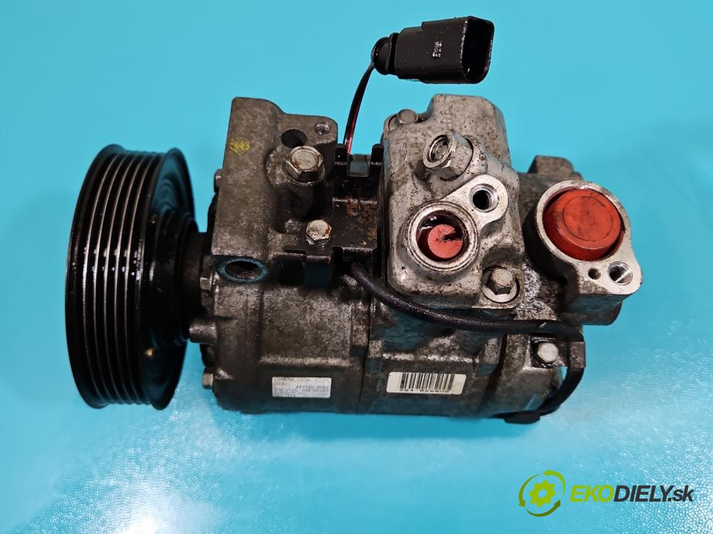 Audi A4 B6 2000-2004 1.6 8V 102 HP manual 75 kW 1595 cm3 4- Kompresor: klimatizácie 447220-9560 (Kompresory klimatizácie)