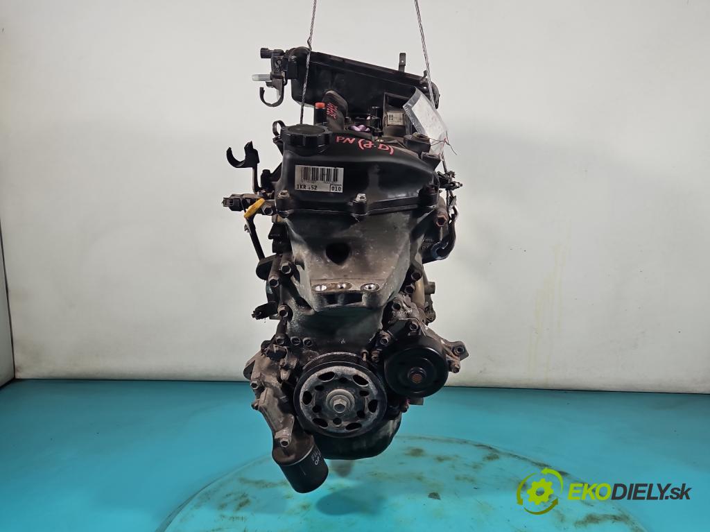 Citroen C1 I 2005-2014 1.0 68 HP manual 50 kW 998 cm3 3- motor benzín: 1KR