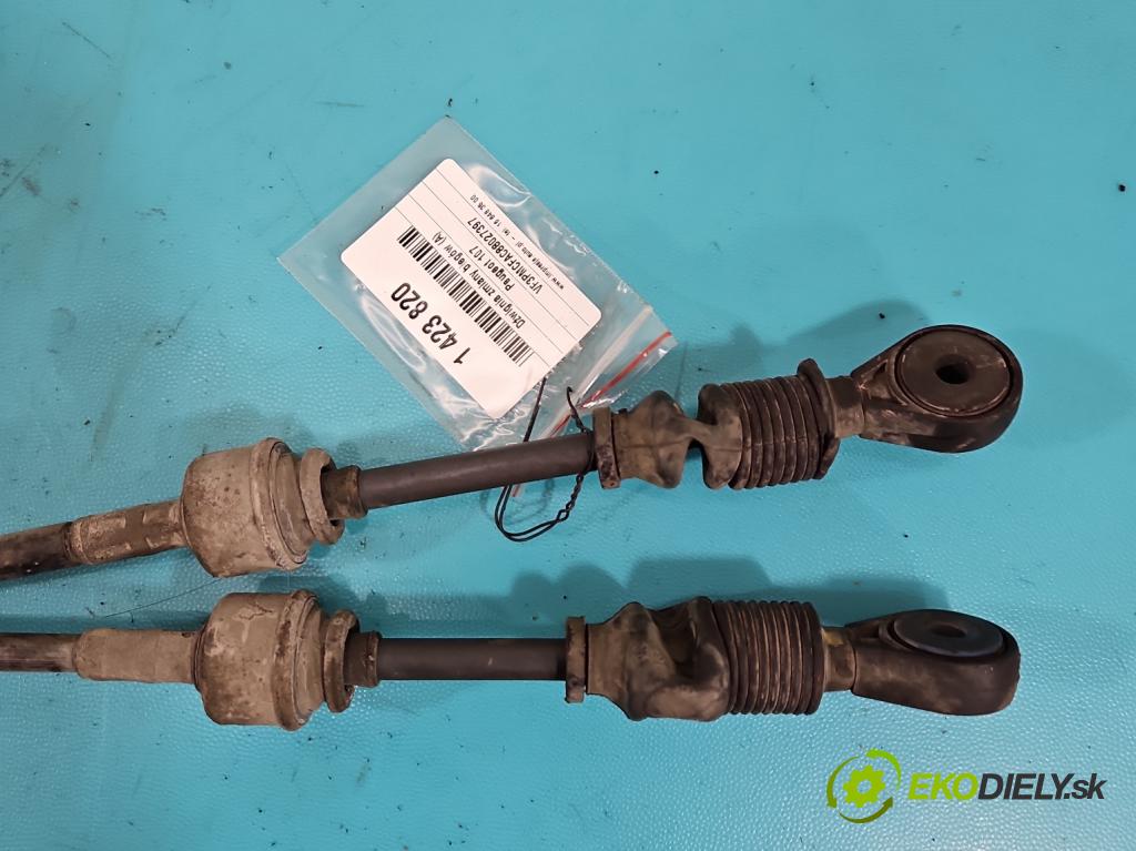 Peugeot 107 1.0 68 HP manual 50 kW 998 cm3 3- Páka: Změny: stupeň,rýchlosť  (Rýchlostná páka (kulisa))