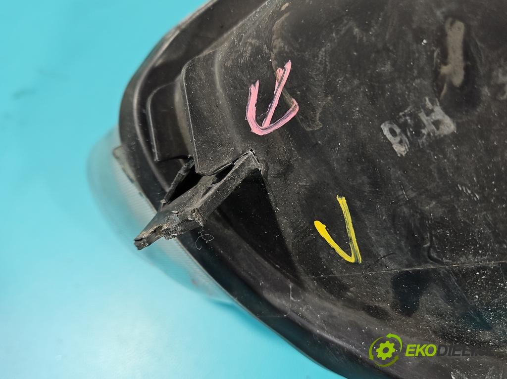 Jaguar XF I X250 2007-2015 2.7 TD V6 207 HP automatic 152 kW 2720 cm3 4- Reflektor: ľavý  (Kľučka dverí ostatné)