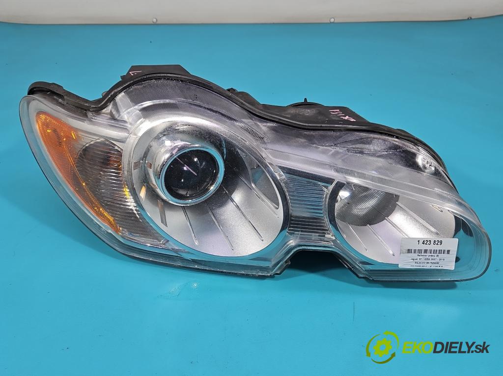 Jaguar XF I X250 2007-2015 2.7 TD V6 207 HP automatic 152 kW 2720 cm3 4- Reflektor: pravý  (Pravé)