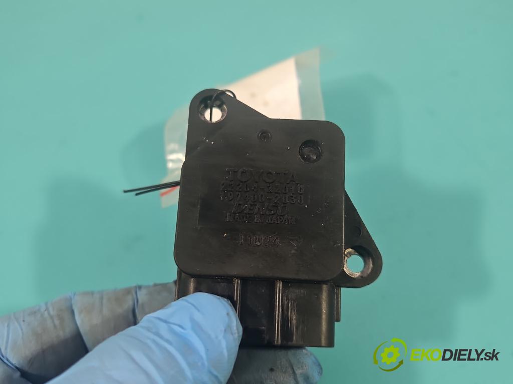 Toyota Yaris I 1999-2005 1.0 vvti 68 HP manual 50 kW 998 cm3 5- průtokoměr: 22204-22010 (Váhy vzduchu)