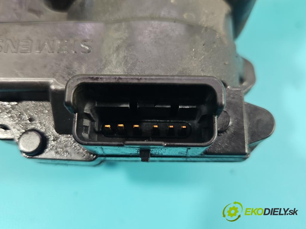 Peugeot 207 1.4 16v 95 hp manual 70 kW 1397 cm3 3- škrticí klapka 757669780-02 (Škrticí klapka)