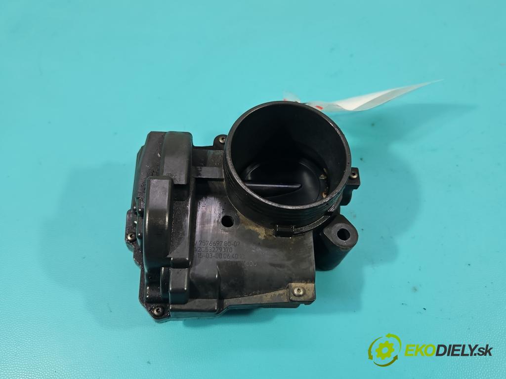 Peugeot 207 1.4 16v 95 hp manual 70 kW 1397 cm3 3- škrticí klapka 757669780-02 (Škrticí klapka)