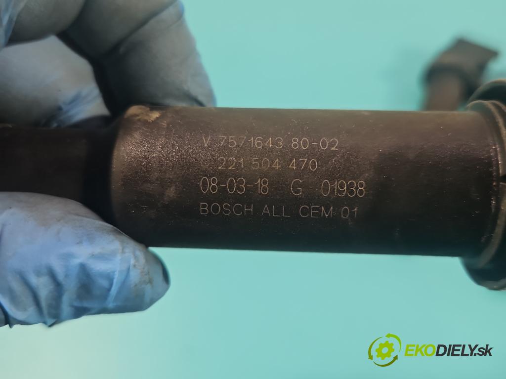 Peugeot 207 1.4 16v 95 HP manual 70 kW 1397 cm3 3- cievka zapaľovacia 757164380 (Zapaľovacie cievky, moduly)