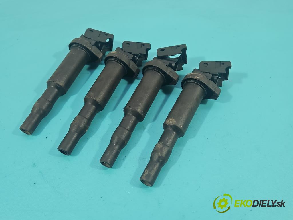 Peugeot 207 1.4 16v 95 HP manual 70 kW 1397 cm3 3- cievka zapaľovacia 757164380 (Zapaľovacie cievky, moduly)