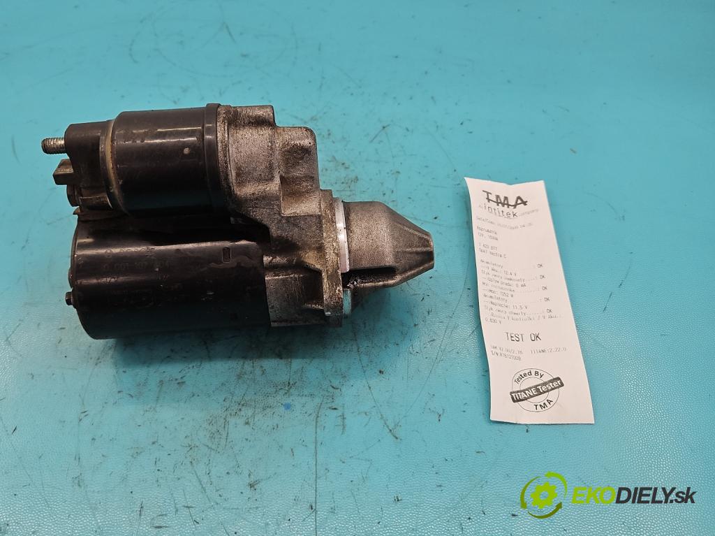 Opel Vectra C 2002-2008 1.8 16v 122 HP manual 90 kW 1796 cm3 4- štartér 0001107404 (Štartéry)