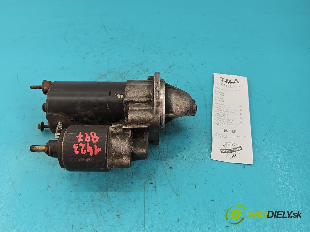Audi A4 B6 2000-2004 1.6 8V 102 HP manual 75 kW 1595 cm3 4- štartér 0001107073 (Štartéry)